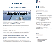 Tablet Screenshot of karstadtnachrichten.de
